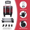 50-Can Large Rolling Cooler, Leakproof Insulated Cooler with Wheels and