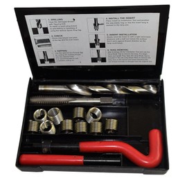 1/2" x 12 BSW Whitworth Tap Repair Cutter Kit Helicoil Damaged Threads 14pc Kit