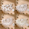 New Arrival Colorful Printing Bamboo Soft Baby Bibs Bamboo Material