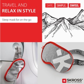 SKROSS Deluxe Sleep Mask, Grey