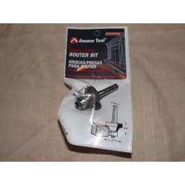 Amana 49504 Corner Rad 1/4" Radius 1/4" Shank Router Bit
