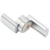 DoorSaver III Commercial Hinge Pin Door Stop in Polished Chrome