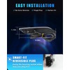 LED Rear Bumper Reflector Light Compatible with Toyo-ta Camry 2018-2024,