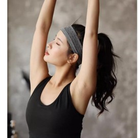 Sports Color Hairband for Tennis Workout Yoga Fitness Headband Pink 5ea