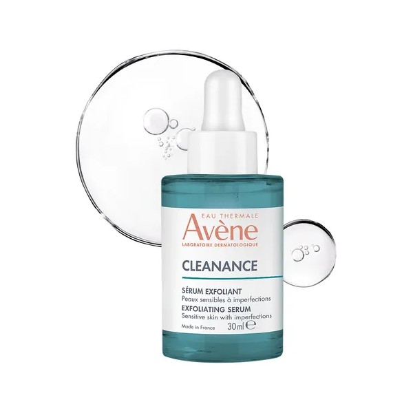 Avène Cleanance Sérum Exfoliante AHA Piel Grasa Día Noche 30ml