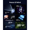 POCOCO Galaxy Star Projector for Bedroom with Replaceable Optical Film