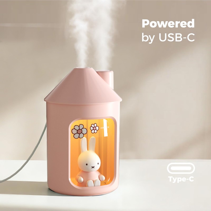 Mipow X Miffy Double Spray Humidifier 2.0 Smart App-Control RGB