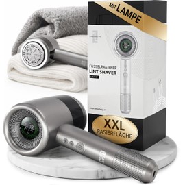 LEBENLANG Premium Electric Lint Shaver 4000 mAh - Includes LED Display and Torch I 5 Modes & 3.5 Hours Running Time I Lint Shaver for Clothes Lint Remover Lint Remover Lint Shaver Lint Remover