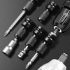 QZKJQDD Impact Wrench Bit Adapter, Bit Holder Socket Adapter, 1/2