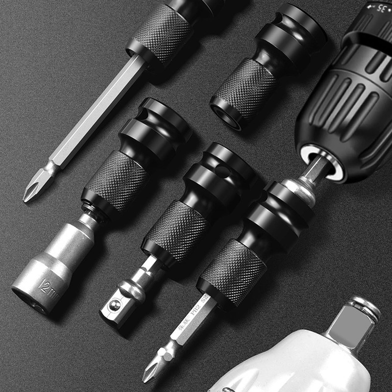 QZKJQDD Impact Wrench Bit Adapter, Bit Holder Socket Adapter, 1/2