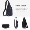 Waterfly Small Crossbody Sling Backpack Anti-Theft Backpack Zippered for Traveling
