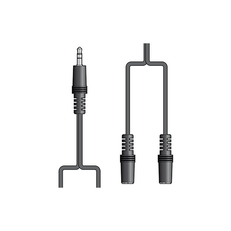 AV Link | 3.5mm Jack Headphone Splitter Cable | 1.2