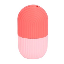 Rodillo de Hielo para la Cara, Molde de Hielo para Cara y Ojos, Molde de Hielo de Silicona Reutilizable Herramientasde para Masaje Facial Cuidado de la Piel para Belleza Facial (Nuevo Rosa)