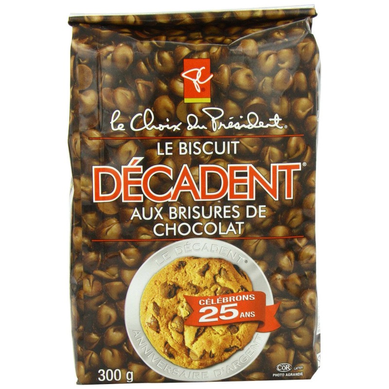 Loblaws Inc. President's Choice the Decadent Chocolate Cookie, Chip, 300g