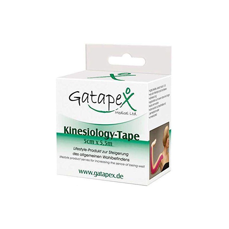 Gatapex fr Kinesiology Taping Physio Tape Red