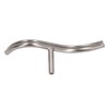 Curved Lathe Tool Rest, S Shaped Stainless Steel Blade, 5/8