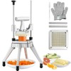 Happybuy Commercial Vegetable Fruit Chopper, 1/4" Blade Heavy-Duty Food Dicer,