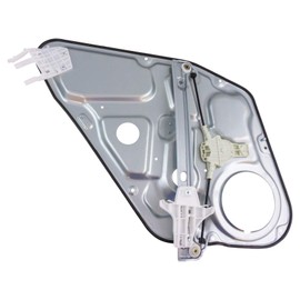 TRQ Rear Right Power Window Regulator Passenger Side Compatible with 2006-2010 Hyundai Sonata
