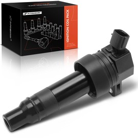 A-Premium Paquete de bocinas de encendido del motor compatible con Hyundai Veloster 2013-2017 y Kia Forte, Koup, Forte5, L4 1.6L Turbocharged, Repuesto # 273012B110