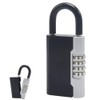 Key Safe Box [Portable] Combination Padlock with Shackle, Key Lock