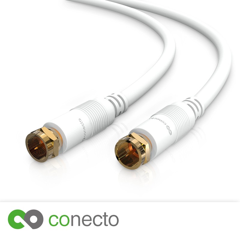 conecto CC50022 HQ satellite antenna cable satellite cord port1, 50