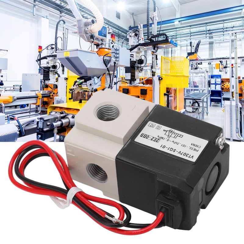 Vacuum Solenoid Valve High Frequency Pneumatic 2 Position 3 Way