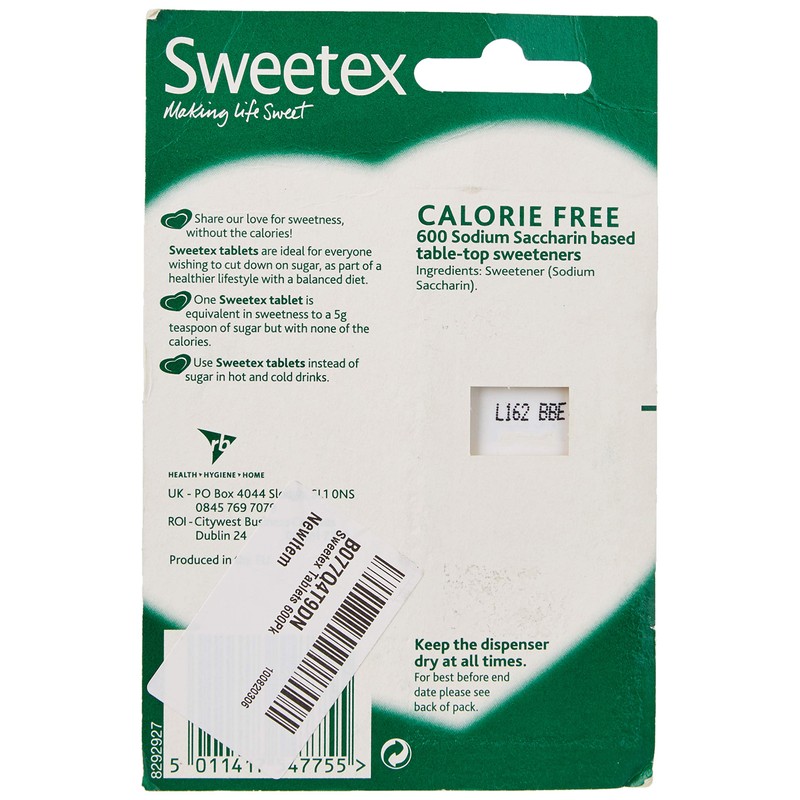 Sweetex Tablets 600Pk