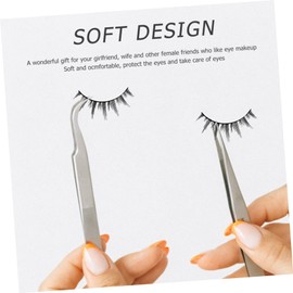 Healeved 5 Pair Natural False Eyelashes for Women Girl Beauty Cosmetics Long Length Acrylic Fiber Comfortable Wear