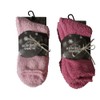 4 Pairs of Cuddly Socks UK 2-8 Plain Bed Socks
