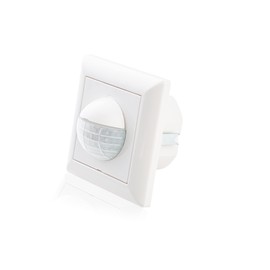 HUBER Motion 15 PIR Motion Sensor 190° for Indoor Use I Flush-Mounted Motion Sensor with Switch, Also for Switch Series [55 x 55 mm], 2 Wire Technology Thyristor Output