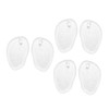 Baluue 6pairs Non- Gel Cushions for -flops Comfortable Forefoot Pads