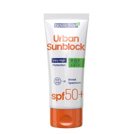 Novaclear SPF 50+ Face Cream for Oily Skin Cream with SPF Sunburn Cream 40 ml Anti-UVA UVB IR Rays High Sun Protection by Equalan Pharma
