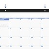 2025 AT-A-GLANCE® Monthly Desk Pad Calendar, 21-3/4" x 17", Blue/Gray,