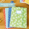 Papierdrachen 4 High-Quality Plastic-Free School Folders with Elastic Band in