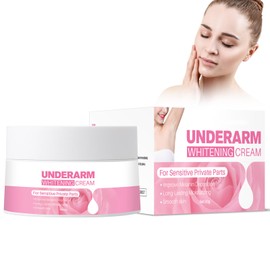 Hppsctink Whitening Cream, 50 g Crème Blanchissante, Crème Blanchissante pour les Aisselles, Pour les Aisselles, les Coudes et L'intérieur des Cuisses