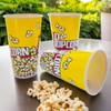 MIJOMA Popcorn Cups Set for Movie Night - Reusable, Food-Grade