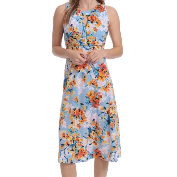 Maggy London Stitch Fix Maggy London Times Davina Midi Floral