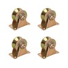 Heavy Duty 2 in V-Groove Caster Wheels for Industrial Machines