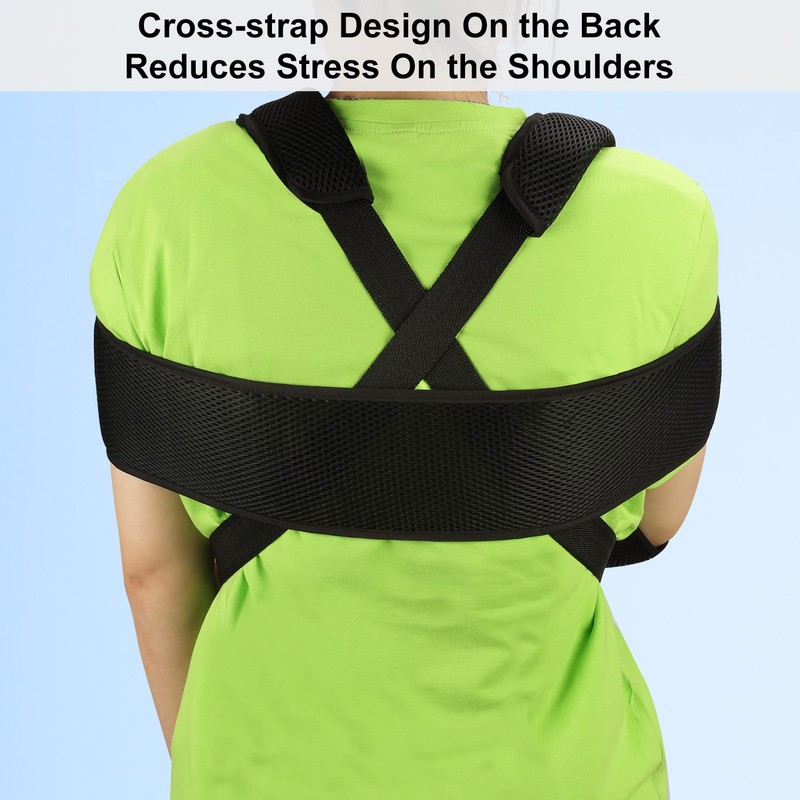 supregear Arm Sling Shoulder Immobilizer, Adjustable Medical Rotator Cuff Support