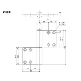 中西 Industrial Stainless Steel Flag Rifles # R 102x50 4Kj – 3TR
