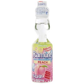Ramune Peach Natural 18 Pack