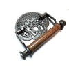 Antique Iron Toilet Roll Holder 'New York City' 150mm