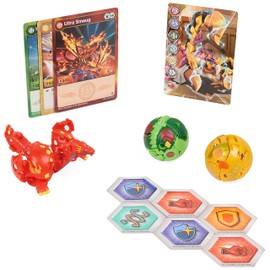 Bakugan Evolutions Starter Pack 3-Pack, Collectible Action Figures, Ages 6 and Up, (STYLES MAY VARY)
