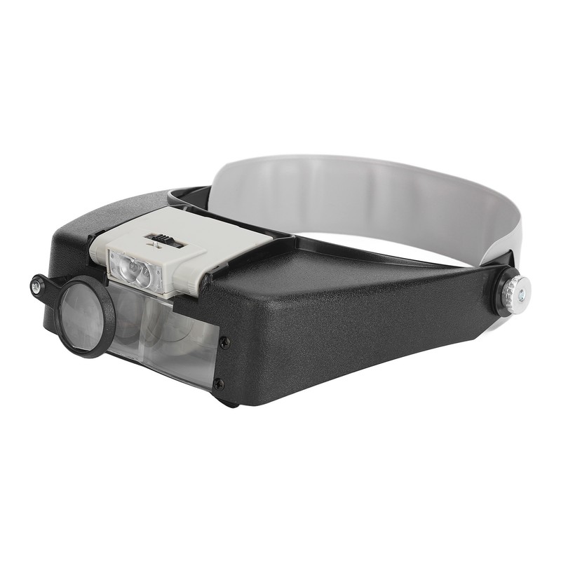 Headband Magnifier Glasses 1.5X 3X 8.5X 10X Magnification Head Mount