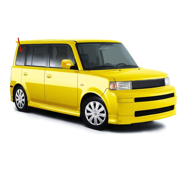 Passenger Right Side Rear Quarter Glass Quarter Window W/Antenna Style