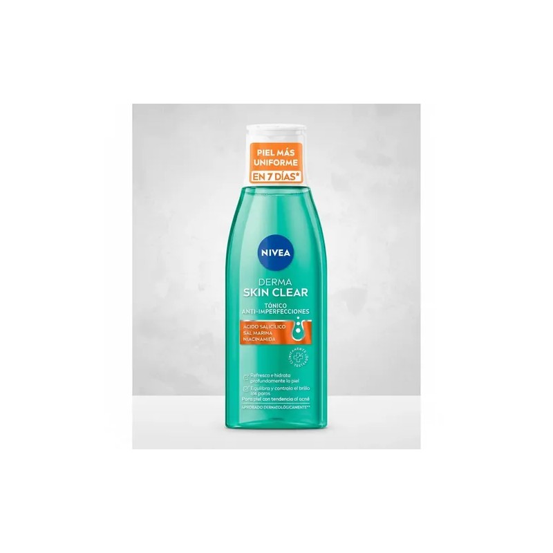 Nivea Derma Skin Clear Tónico Anti-imperfecciones 200 Ml