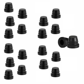 Pack of 20 Brake Bleeder Screw Cap Rubber Brake Bleeder Screw Caps Grease Fitting Dust Caps for Automotive Motorcycle Replacement Parts
