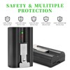 2 Packs 6040mAh Rechargeable Battery for Ring-Video Doorbell 2/3/4, Video