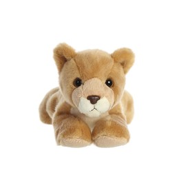 Aurora, 13285, Mini Flopsie Lioness, 8In, Soft Toy, Brown