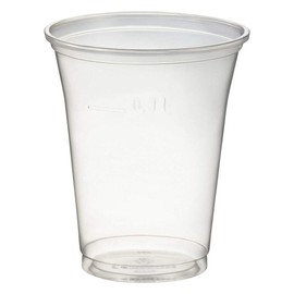 VEPATIM 50 Drinking Cups Smoothie Cups Dessert Cups 300 ml Diameter 95 mm PET Crystal Clear